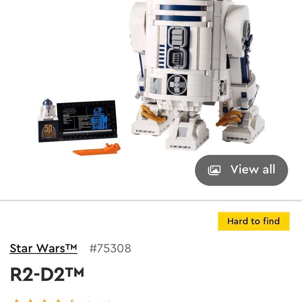 LEGO Star Wars R2-D2 Set- 75308- New In Box - Picture 2 of 9